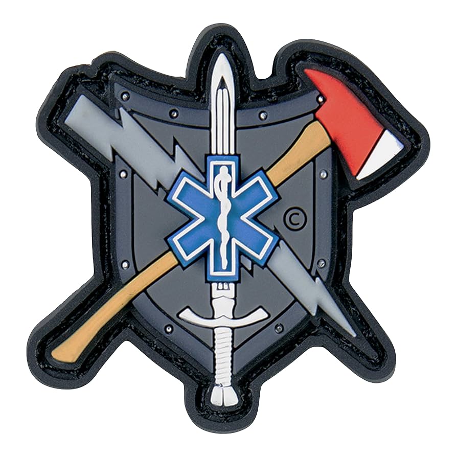 Amazon.com: Rescue Task Force PVC Patch (Full Color) - RTF